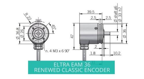 Eltra eam36 renewed classic encoder