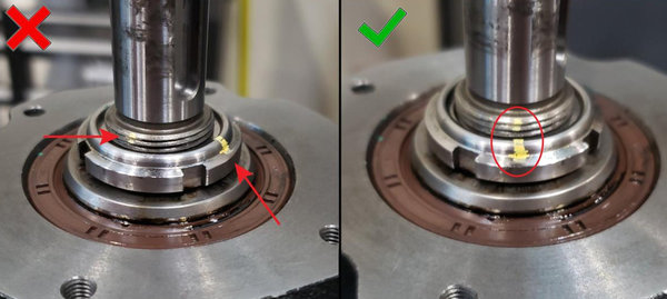 Incorrect Mounting